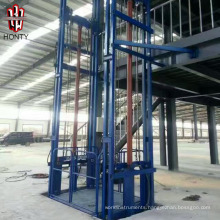 CE truck cargo mezzanine floor lifter and vertical goods material lift elevator